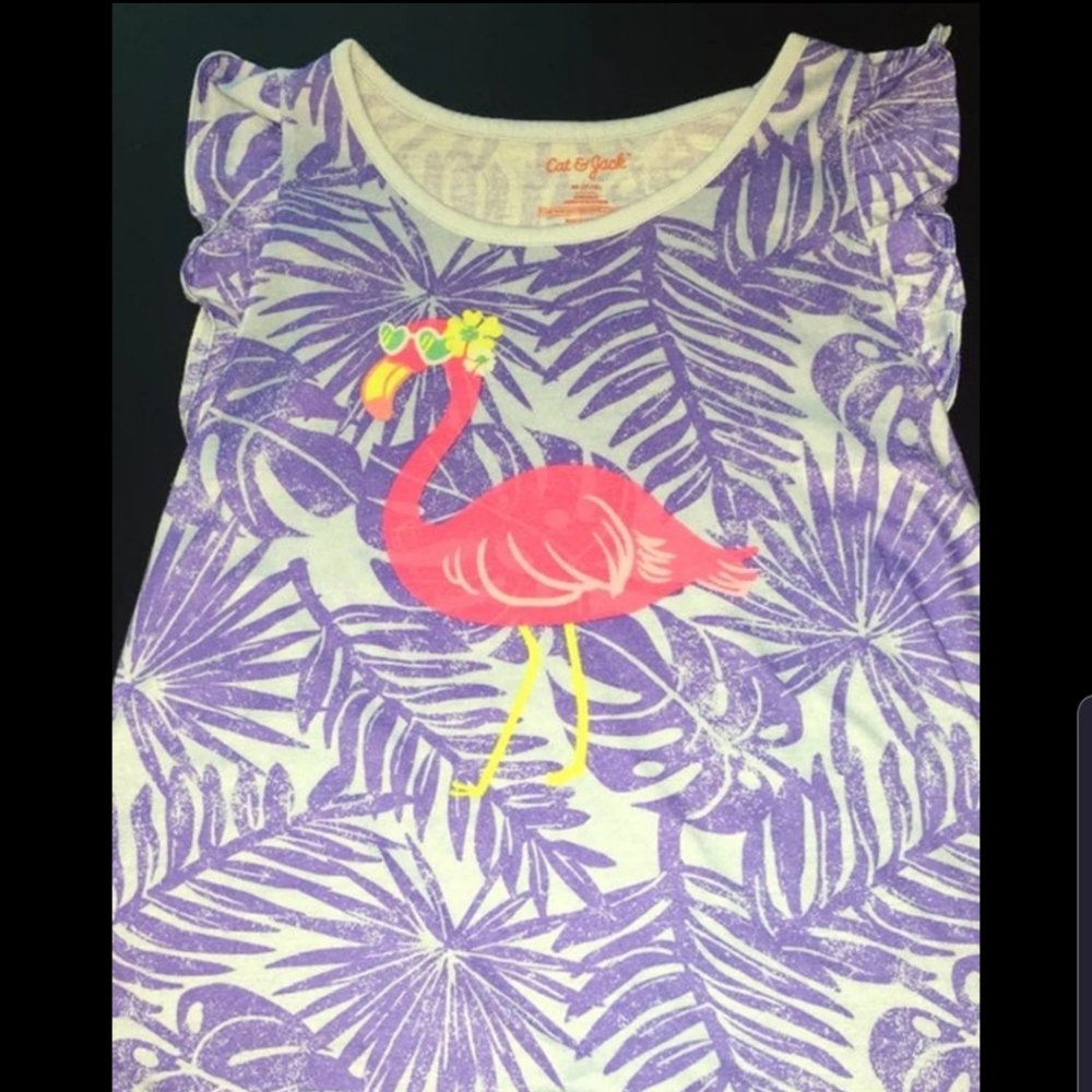 Girl's Preowned Cat and Jack Sleepwear Top